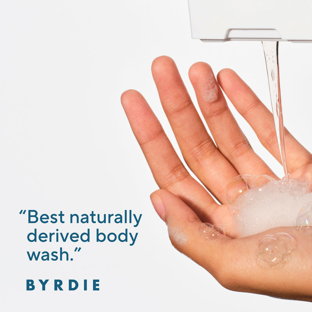 Native Body Wash Sea Salt & Cedar — Sulfate Free, Paraben Free, Dye Free, Hydrating 18 oz