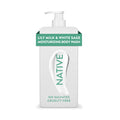 Native Lily Milk & White Sage Body Wash – 24-Hour Moisturizing, Sulfate & Dye Free, 18 oz