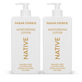 Native Body Lotion Sugar Cookie – Silicone Free, Dye Free, Hydrating 2 x 16.5 oz