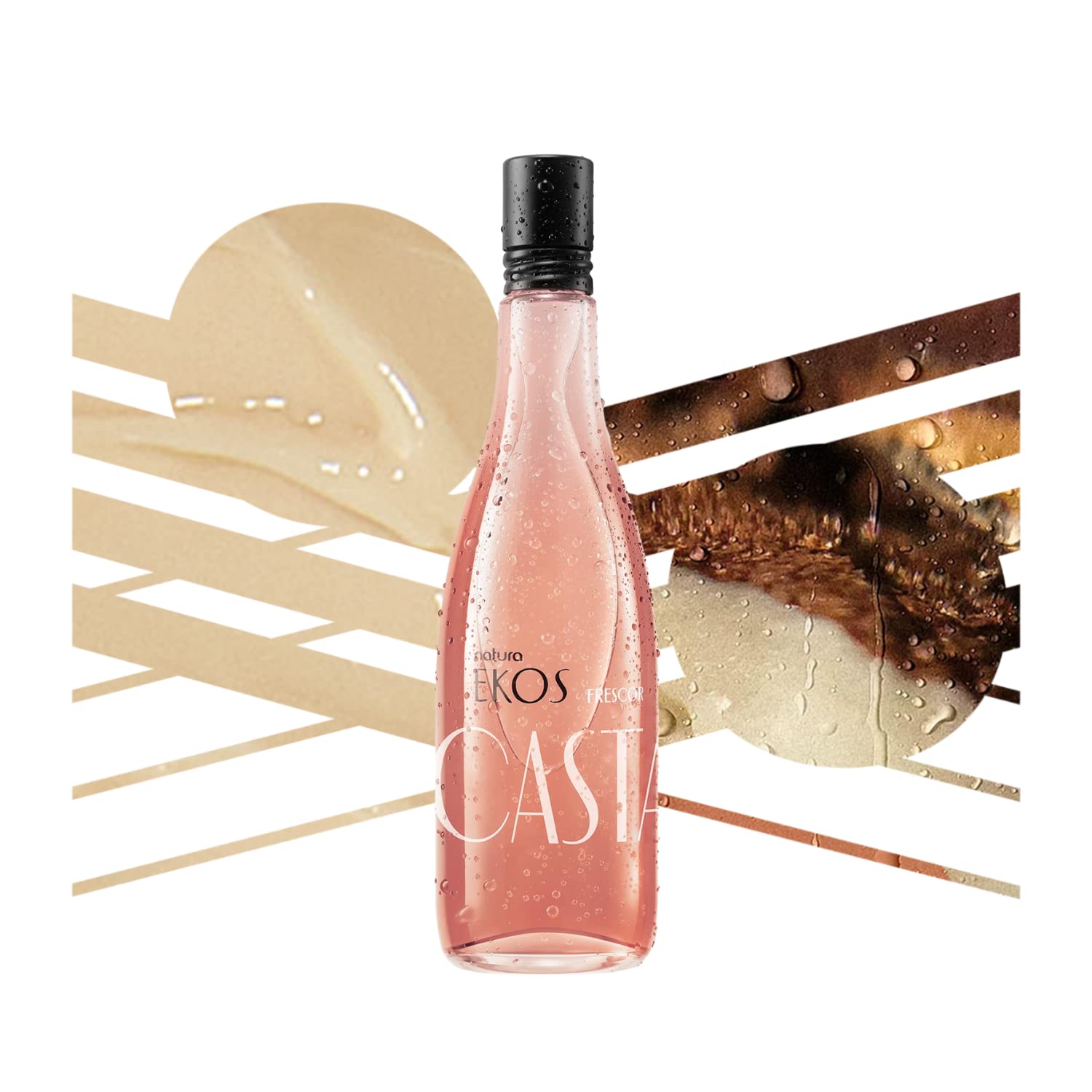 Natura Ekos Castanha Freshness EDT – Long-Lasting Citrus & Florals with Brazil Nut & Musk, 150 ml