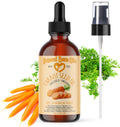 Natural Born Oils Carrot Seed Oil, 4oz – Organic, Cold-Pressed, Skin & Hair Care