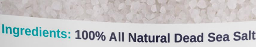 Natural Elephant Dead Sea Bath Salt – 2 lb | 100% Natural & Pure | Coarse Grain