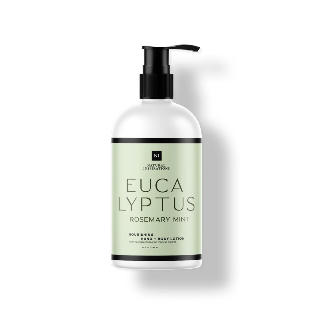 Natural Inspirations Eucalyptus Rosemary Mint Nourishing Hand + Body Lotion 12oz