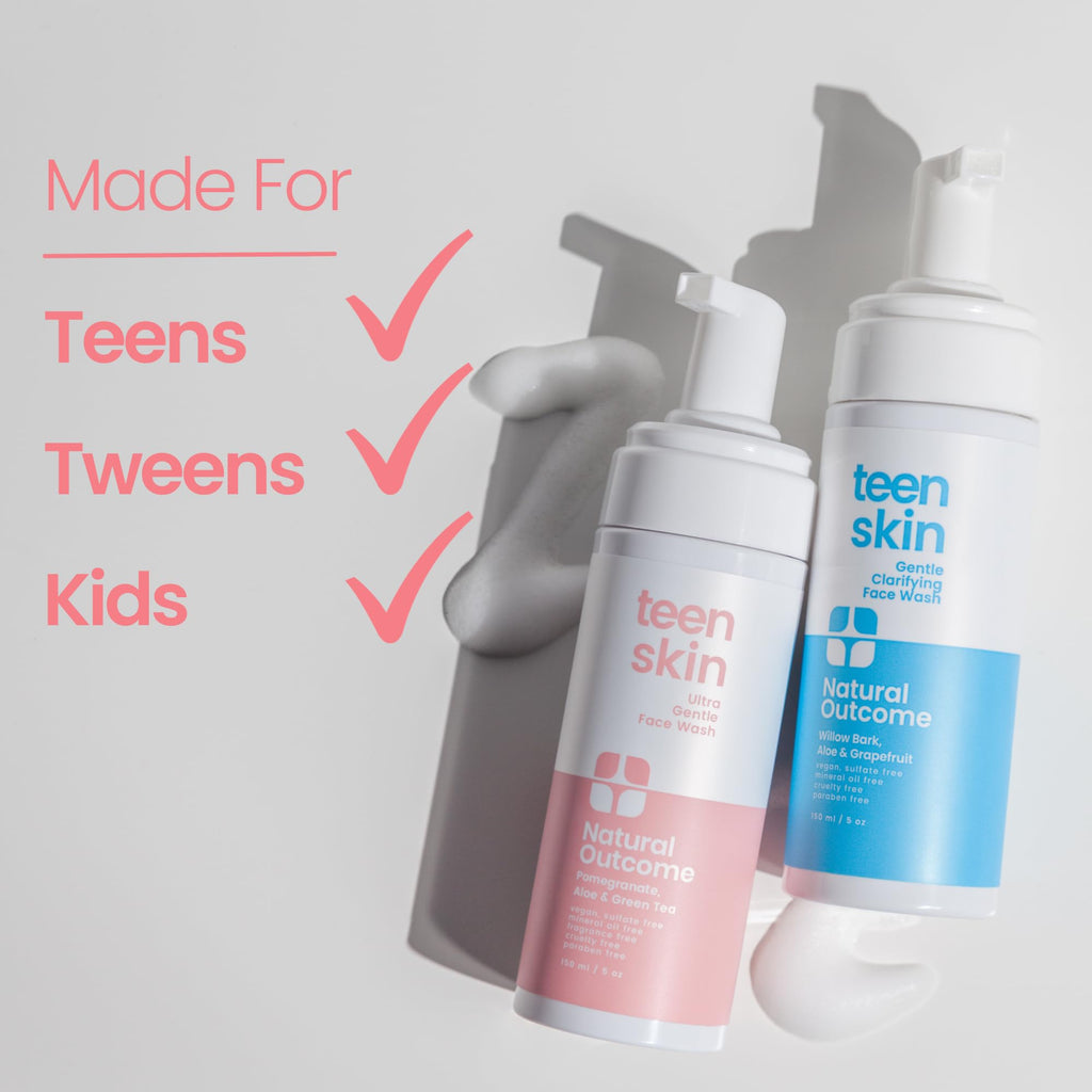 Natural Outcome Teen Skin Ultra Gentle Face Wash – 5 oz