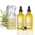 Natural Rosemary Hair Growth Oil – Strengthen & Nourish Dry, Thinning Hair (2 oz) 2-Pack