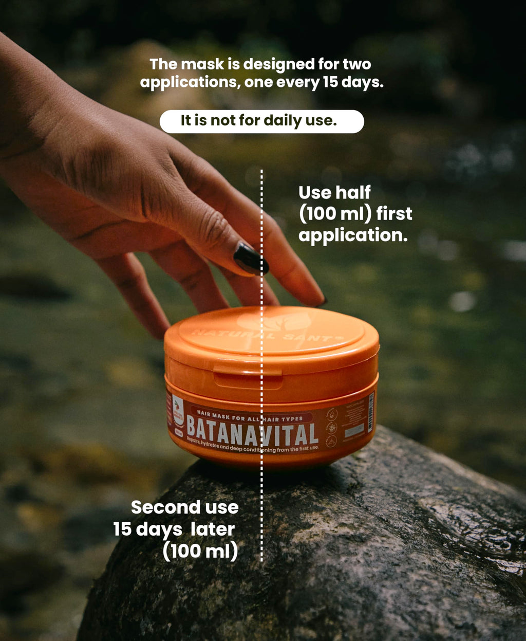 Batanavital Deep Hair Mask with Batana Oil – Deep Repair & Moisture (8.45 fl oz)