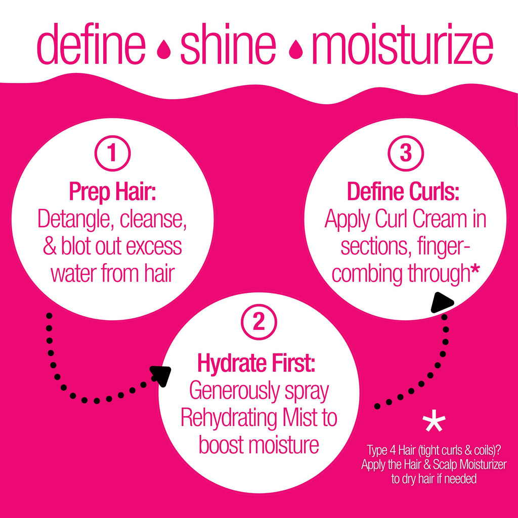 Naturaz Curl Defining Cream – Vegan, Cruelty-Free, Paraben-Free | Deep Moisture & Light Hold (8 oz)