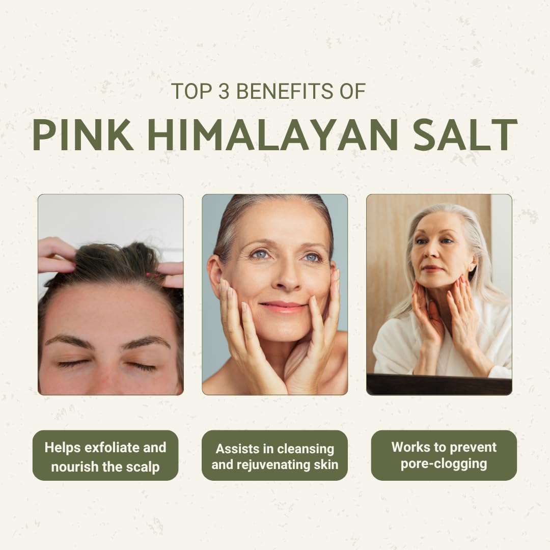 Nature Packaged Pink Himalayan Salt (16oz) – Direct from the Himalayas, Coarse Organic Salt