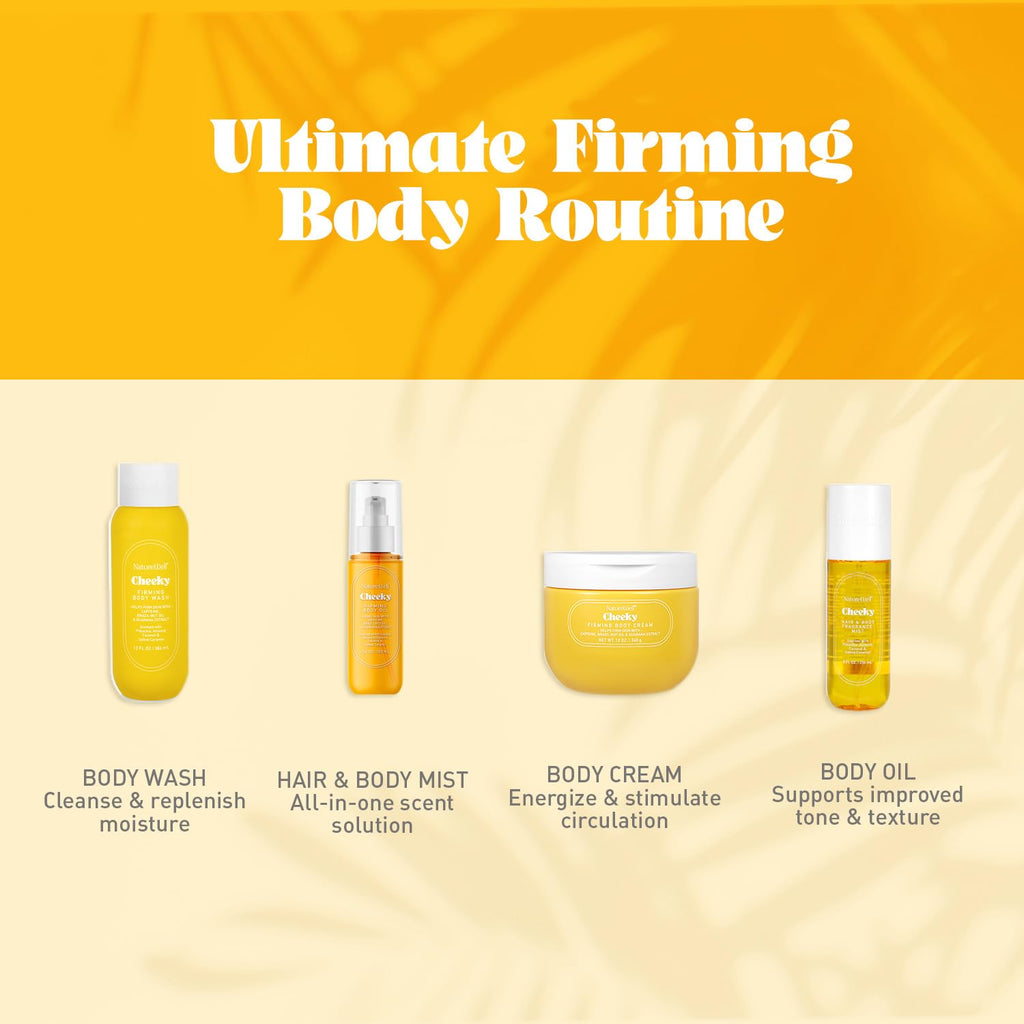 NATURE WELL Cheeky Firming & Moisturizing Body Cream — Lightweight, Quick-Absorbing Hydration