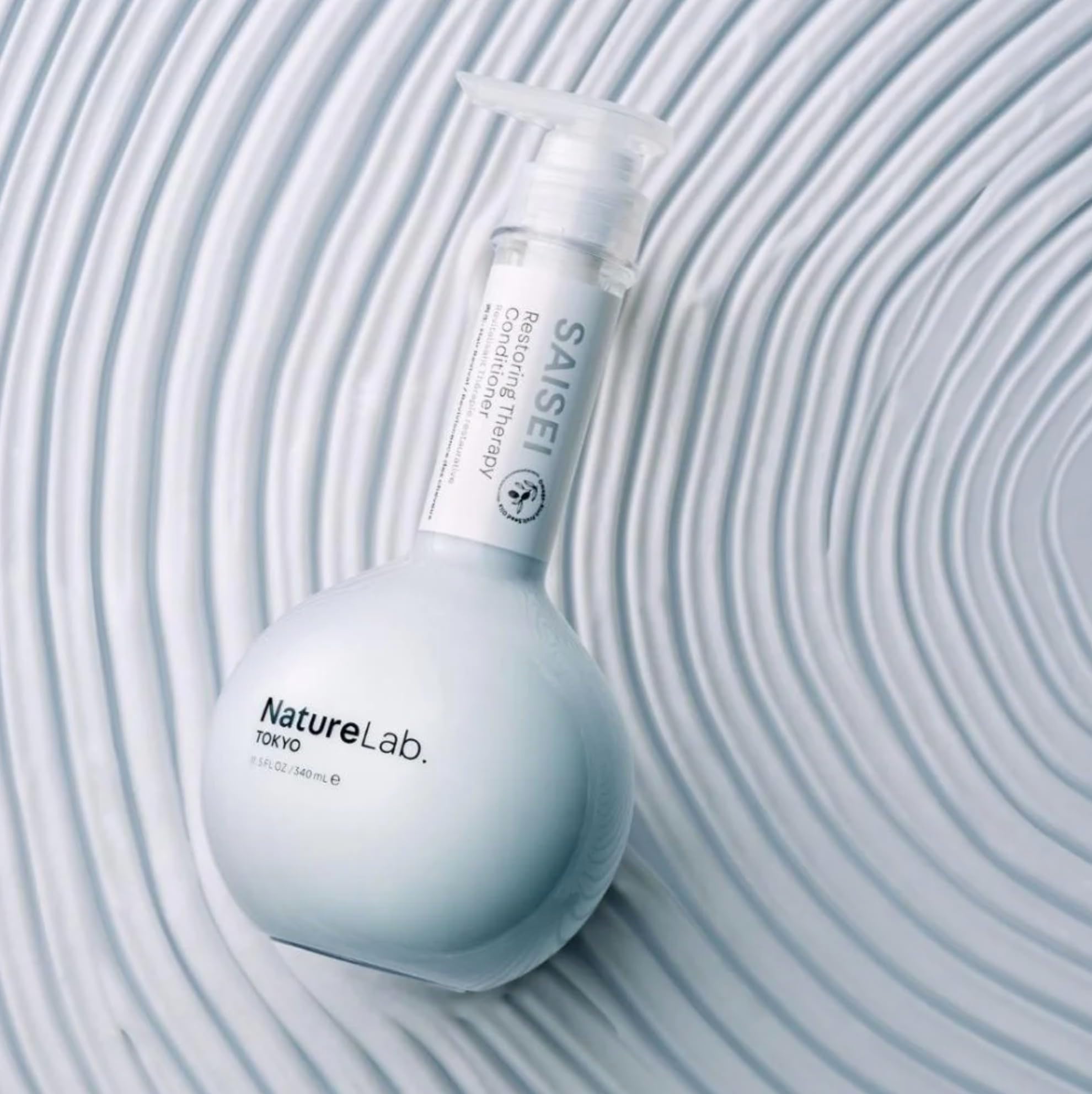 NatureLab.TOKYO SaiSei Restoring Therapy Conditioner — Lightweight, Silicone-Free Nourishment 11.5 oz