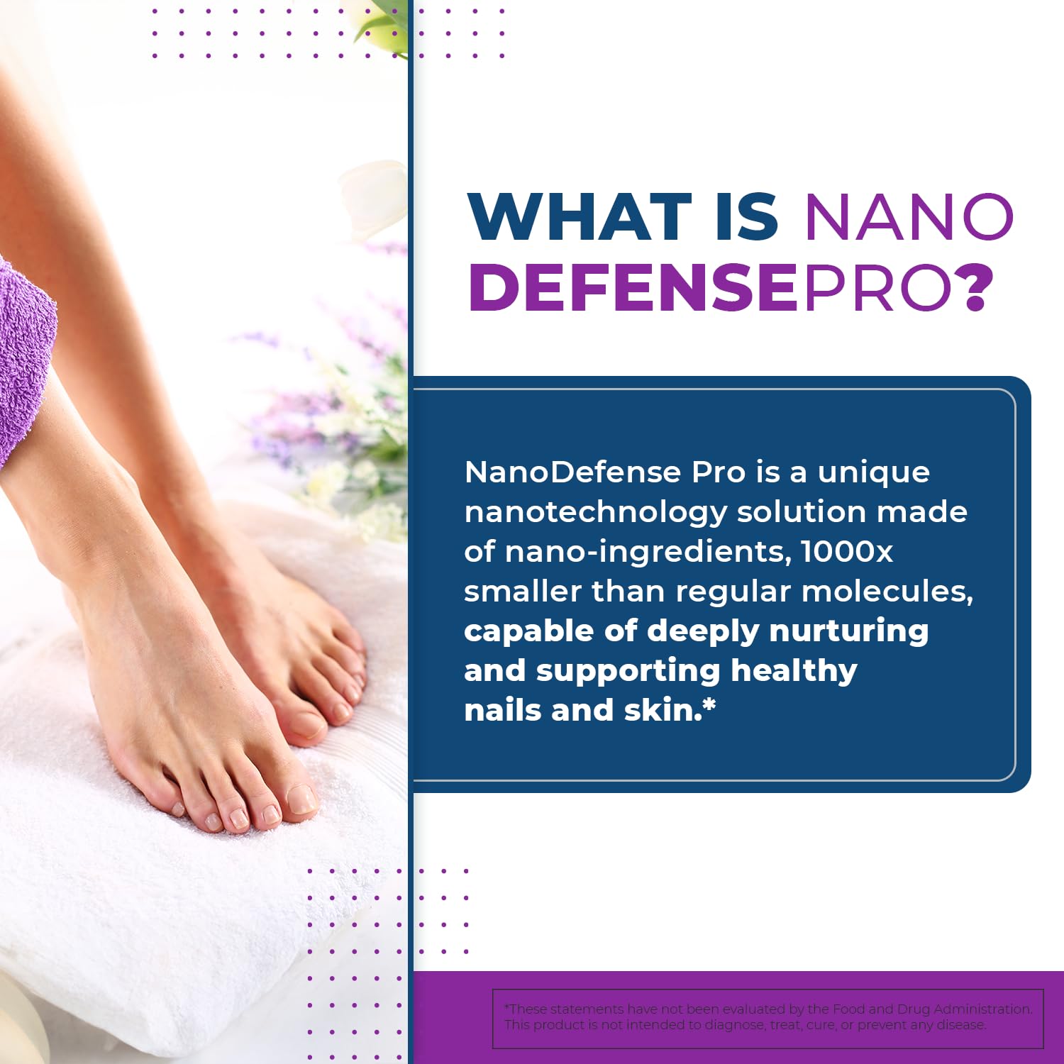 Nature’s NutriWave NanoDefense Pro Toenail Treatment Drops – Extra Strength Nail Repair, 100% Natural, 1 Month Supply