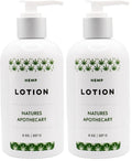 All-Natural Hemp & Patchouli Lotion for Dry Skin | Silky, Hydrated Skin | NATURE'S APOTHECARY Pack of 2