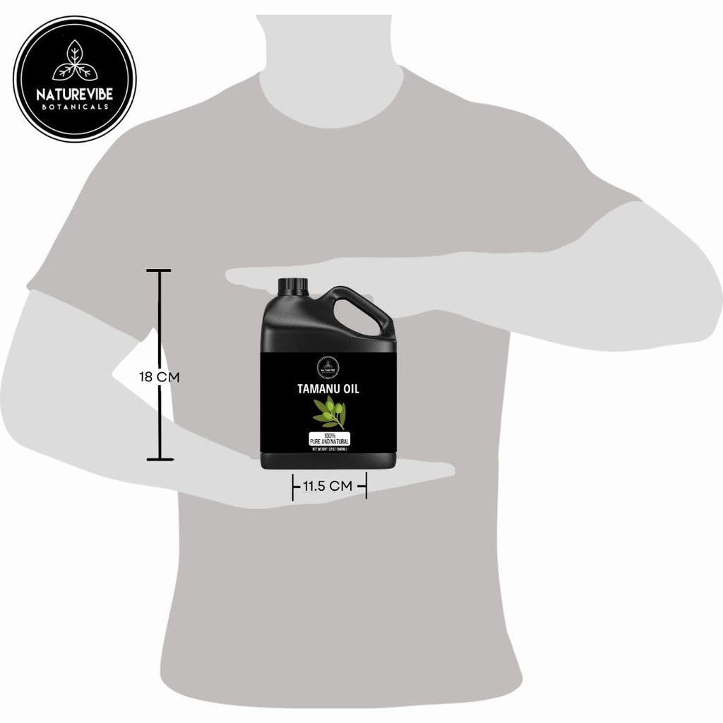 Naturevibe Botanicals Tamanu Oil 32oz | 100% Pure & Natural for Skin & Hair