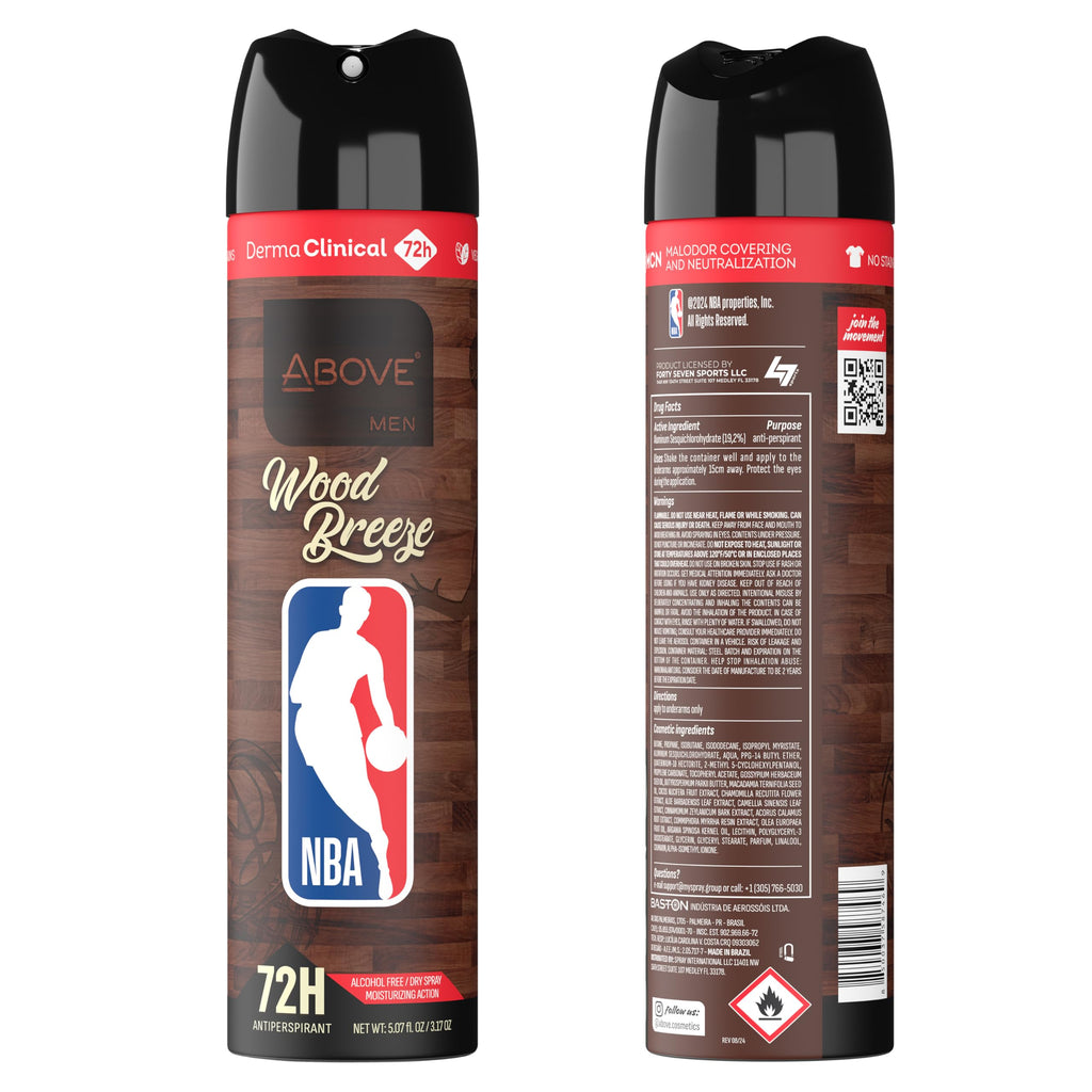 Chicago Bulls Deodorant Gift Set | NBA 4-Scent Antiperspirant Bundle (72h Protection)