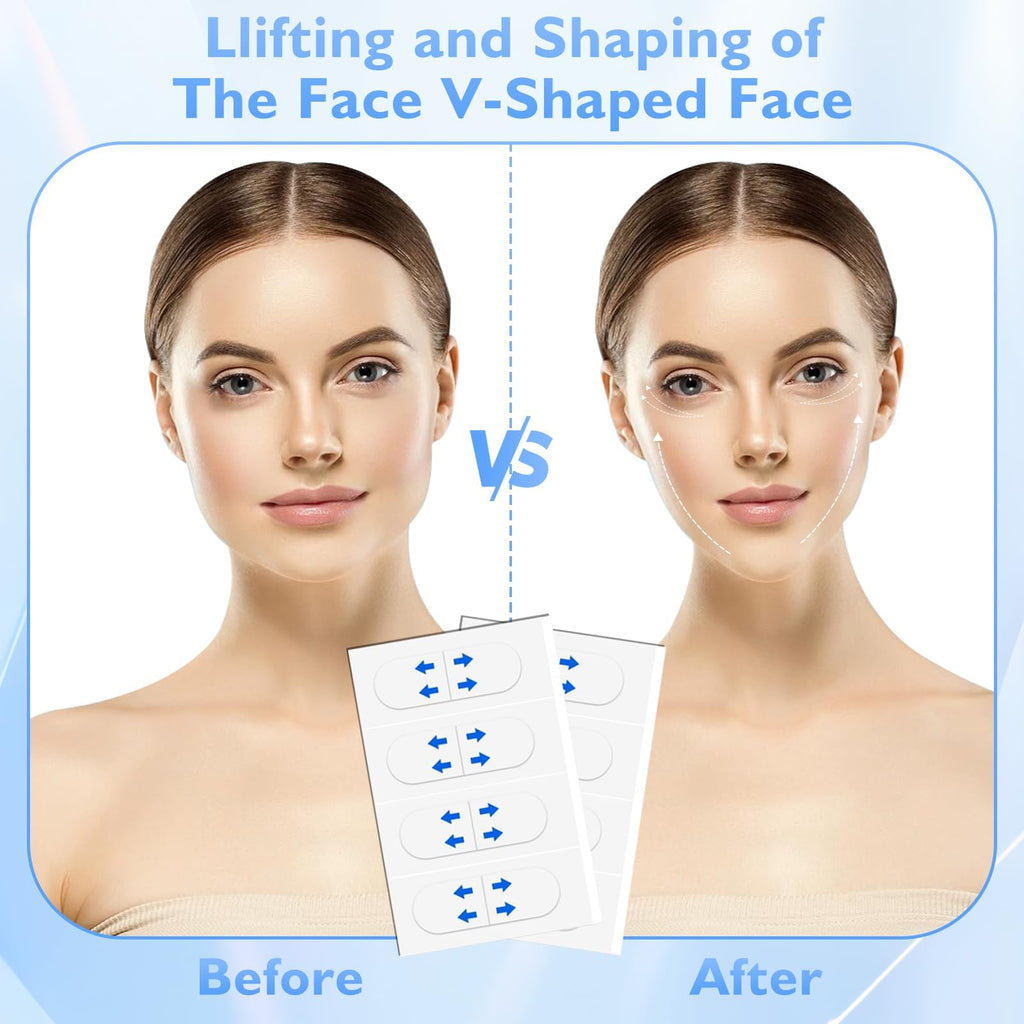 NBF 180PCS Face Tape Lifting Invisible — Instant, Breathable Face Lift Tape for Sagging Skin