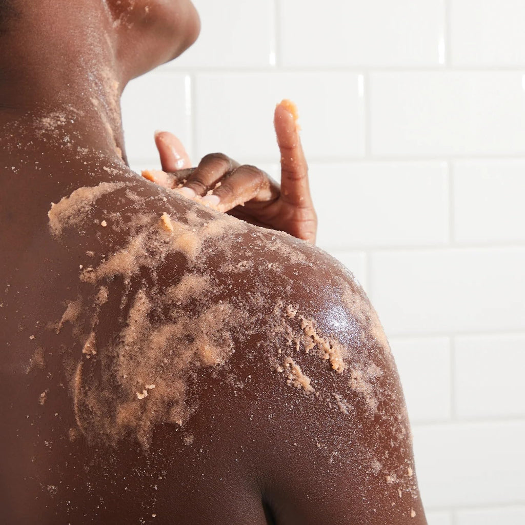 NCLA Beauty Hey Sugar All Natural Body Scrub – Peach, Moisturizing & Exfoliating (8.8 oz)