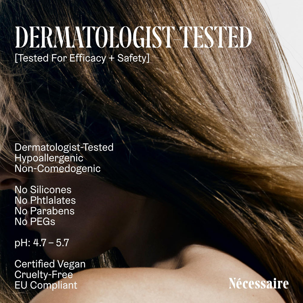 Nécessaire Rosemary Serum - Denser, Fuller Hair with 70% Rosemary Water + 5% Capixyl | 1 fl oz | Vegan
