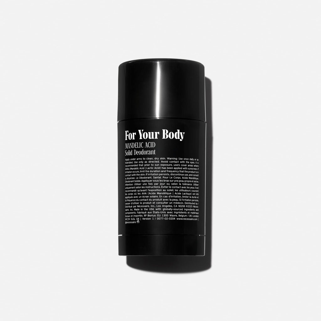 Nécessaire The Deodorant Santal | Aluminum-Free, Mandelic Acid, Extra-Strength