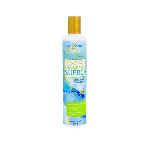 NEKANE Renova Shampoo with Aloe Vera & Placenta – 300 g (10 oz) – Salt & Paraben Free