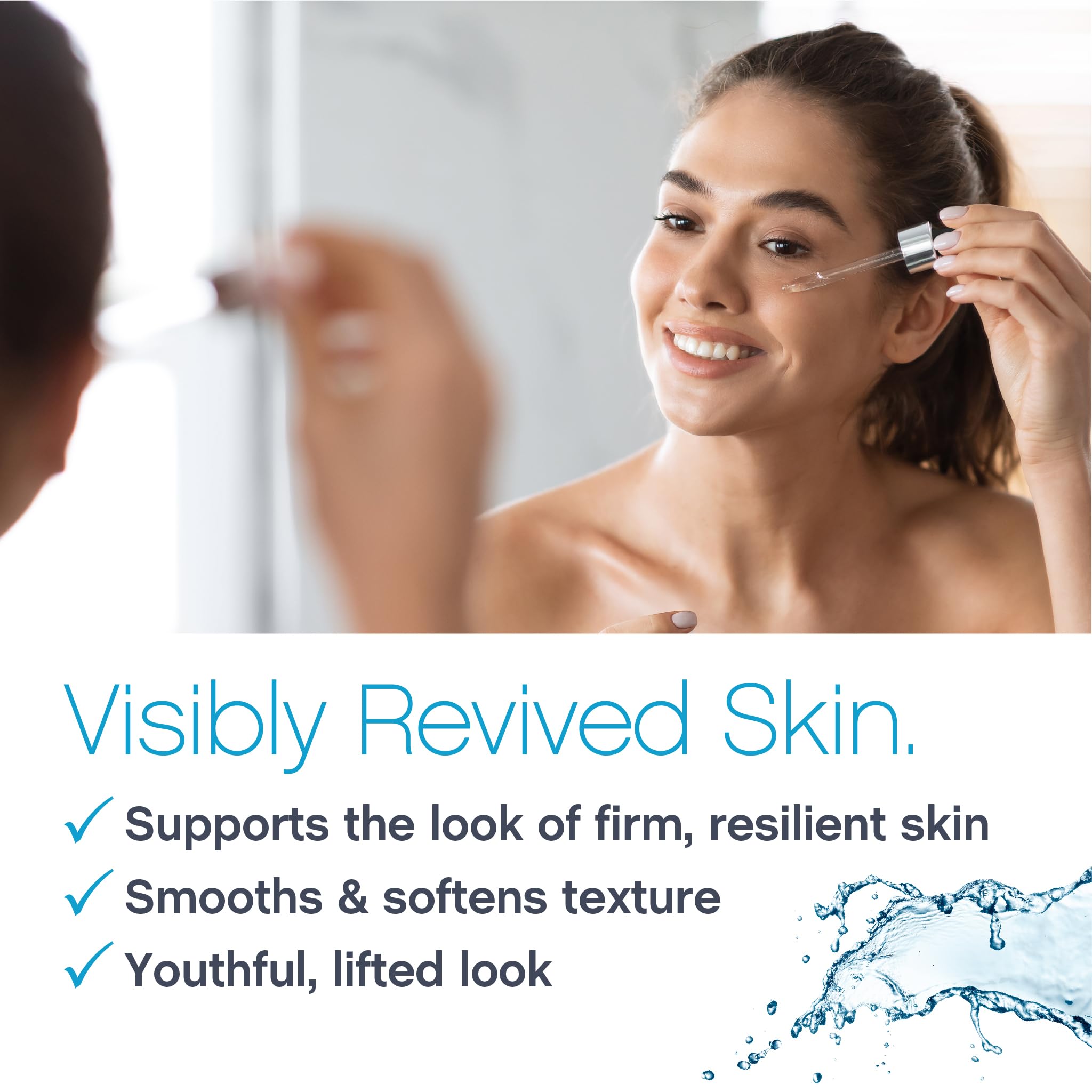 NeoCell Collagen Peptides Serum for Face – 2 oz | Advanced Skin Care, Targeted Fine Lines