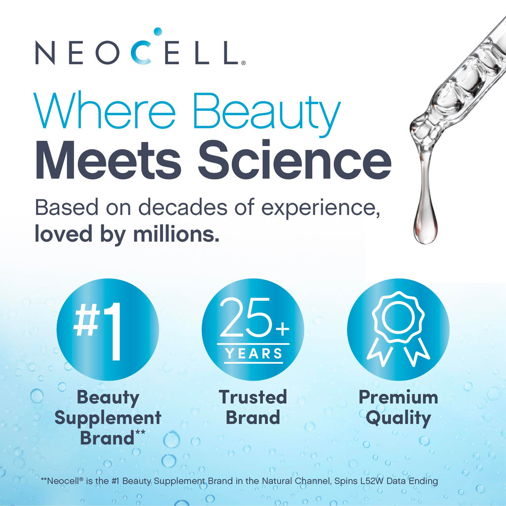 NeoCell Collagen Peptides Serum for Face – 2 oz | Advanced Skin Care, Targeted Fine Lines