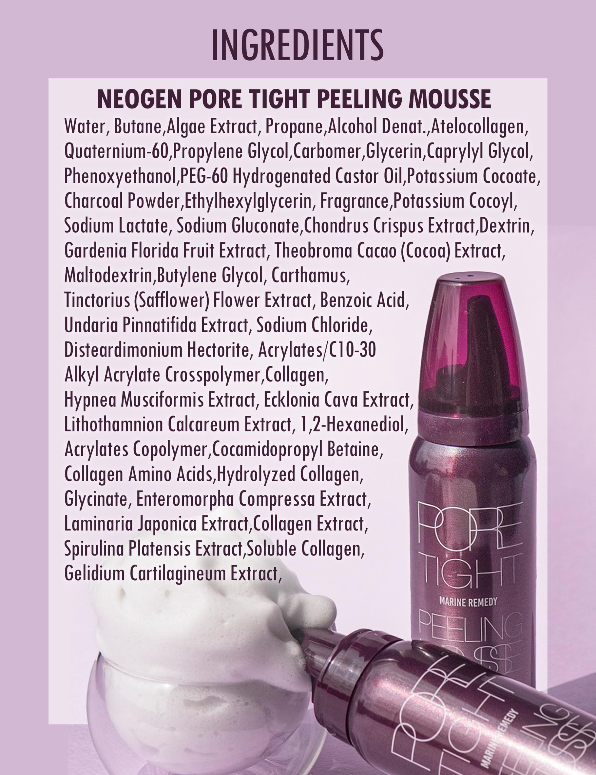 NEOGEN code9 Pore Tight Peeling Mousse – 80 ml | Pore Care & Gentle Exfoliation