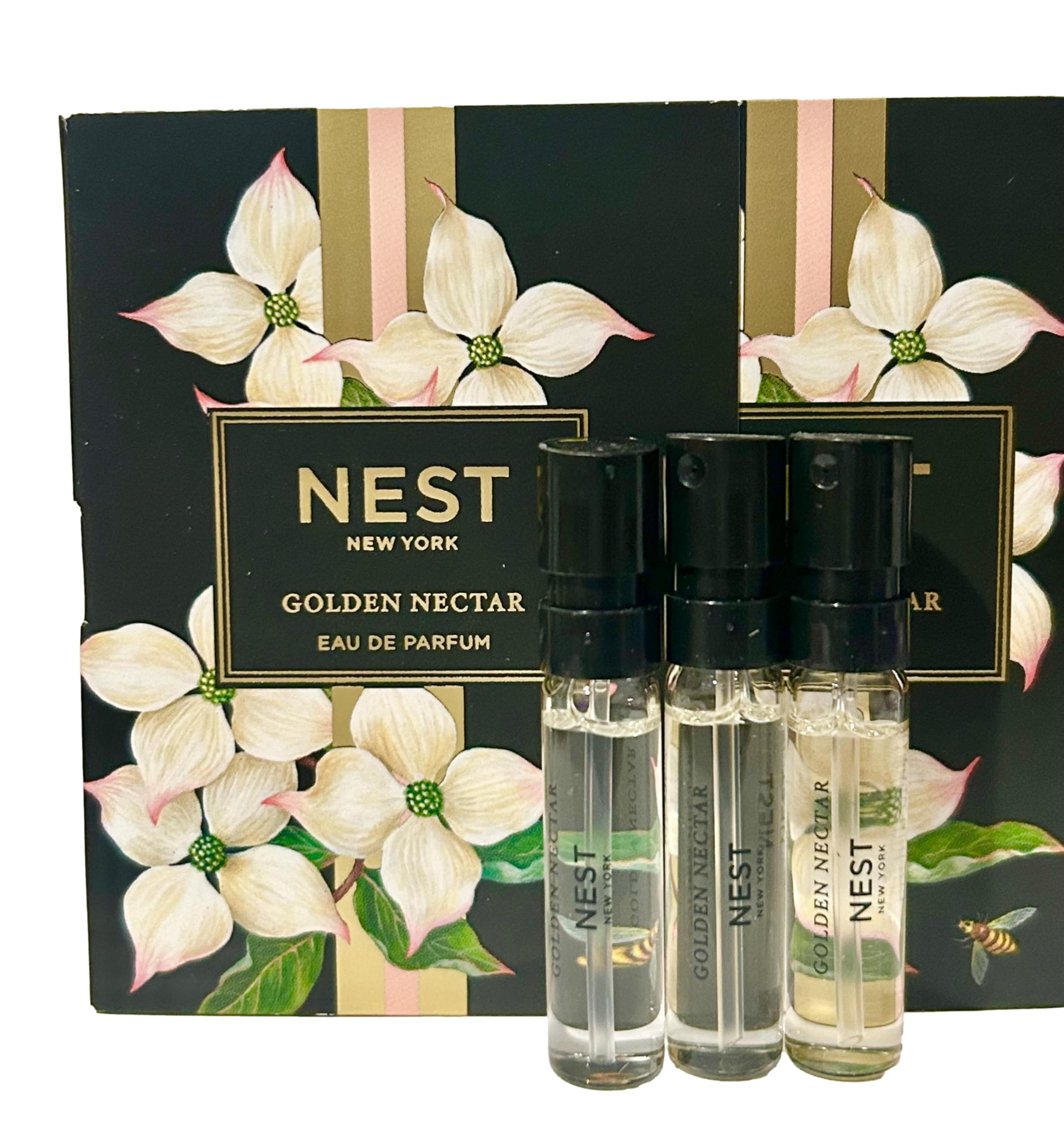 NEST New York Golden Nectar Sample Parfum – 3x 1.5 ml Vials