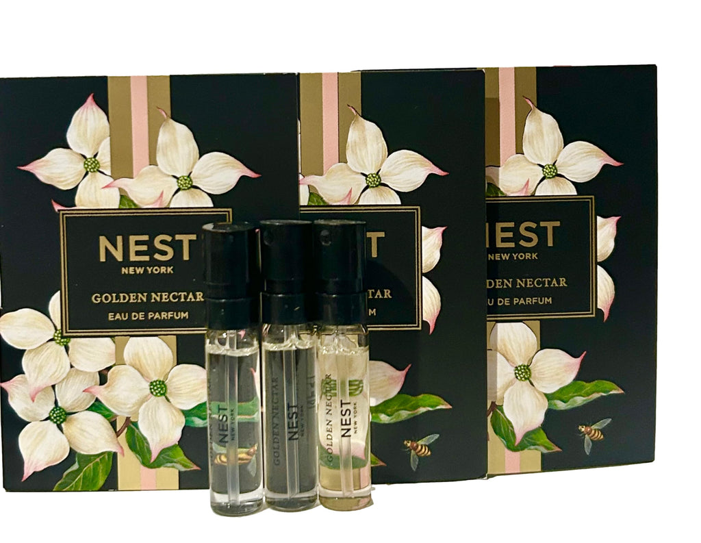 NEST New York Golden Nectar Sample Parfum – 3x 1.5 ml Vials
