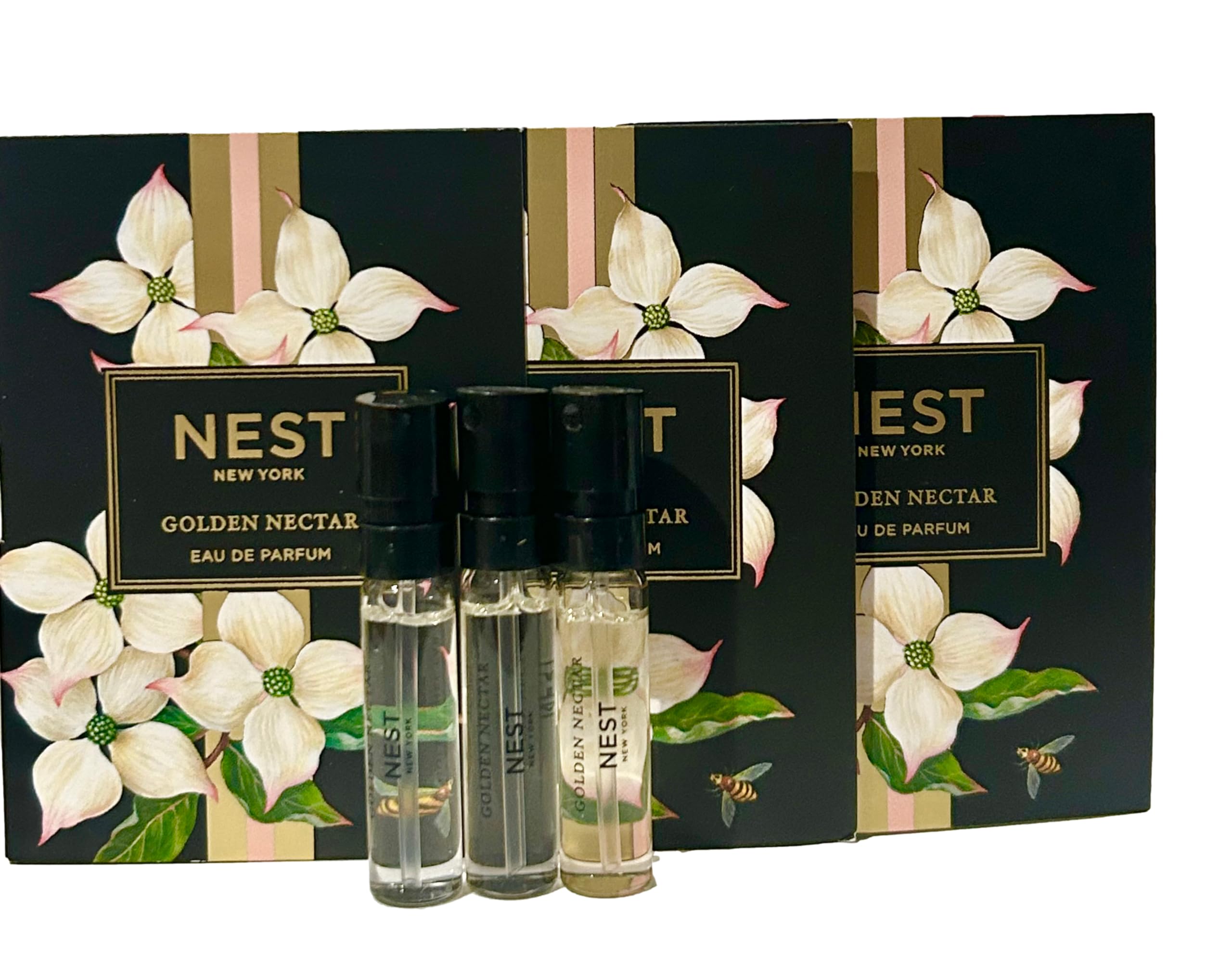 NEST New York Golden Nectar Sample Parfum – 3x 1.5 ml Vials