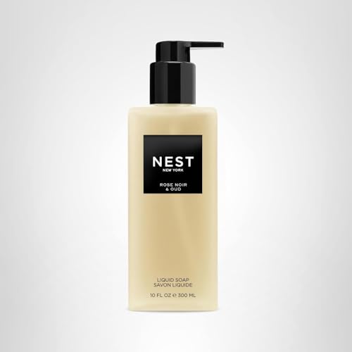NEST New York Rose Noir & Oud Liquid Soap — 10 fl oz | Gluten Free & Cruelty Free