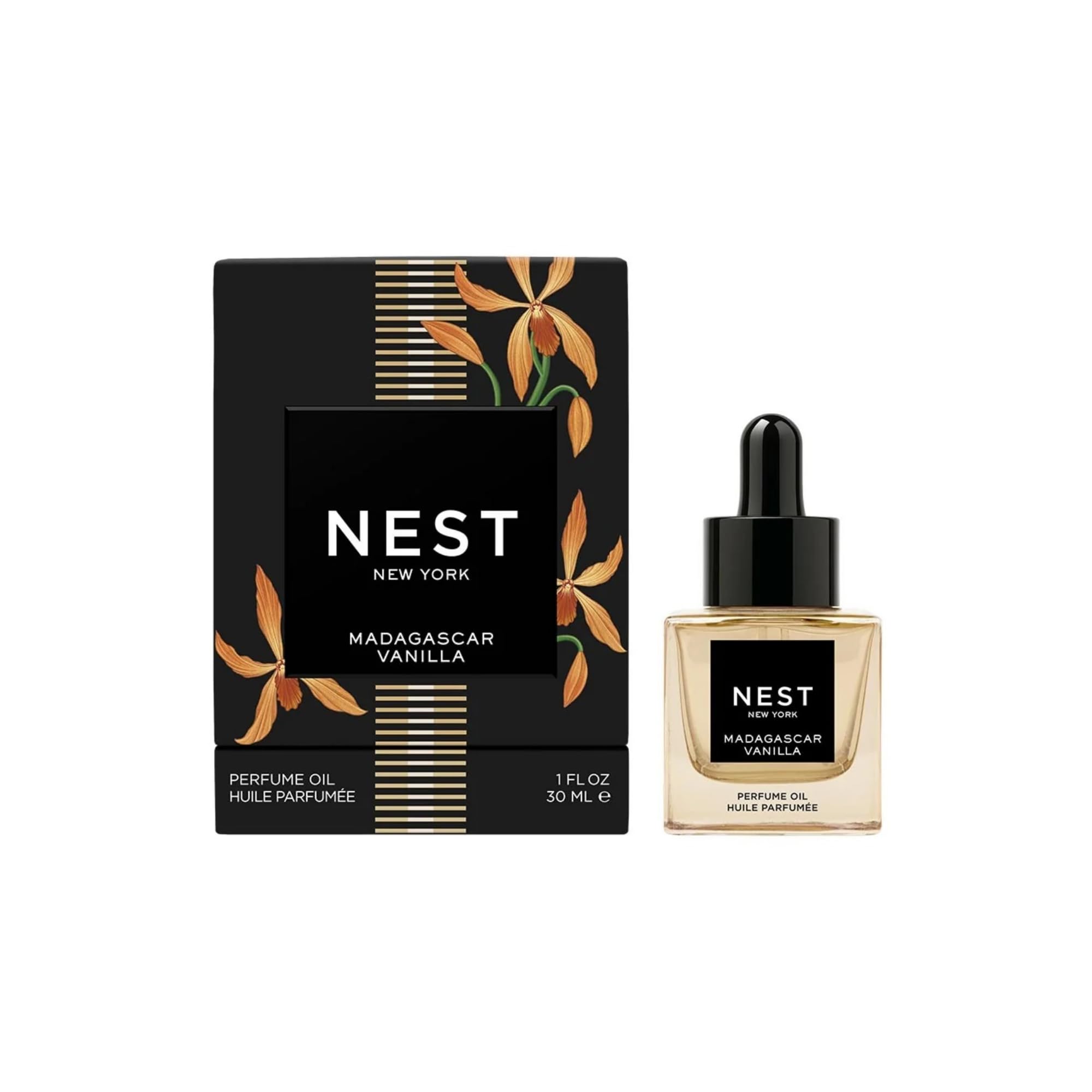 NEST New York Madagascar Vanilla Perfume Oil 30ml | Vanilla Orchid & Baobab