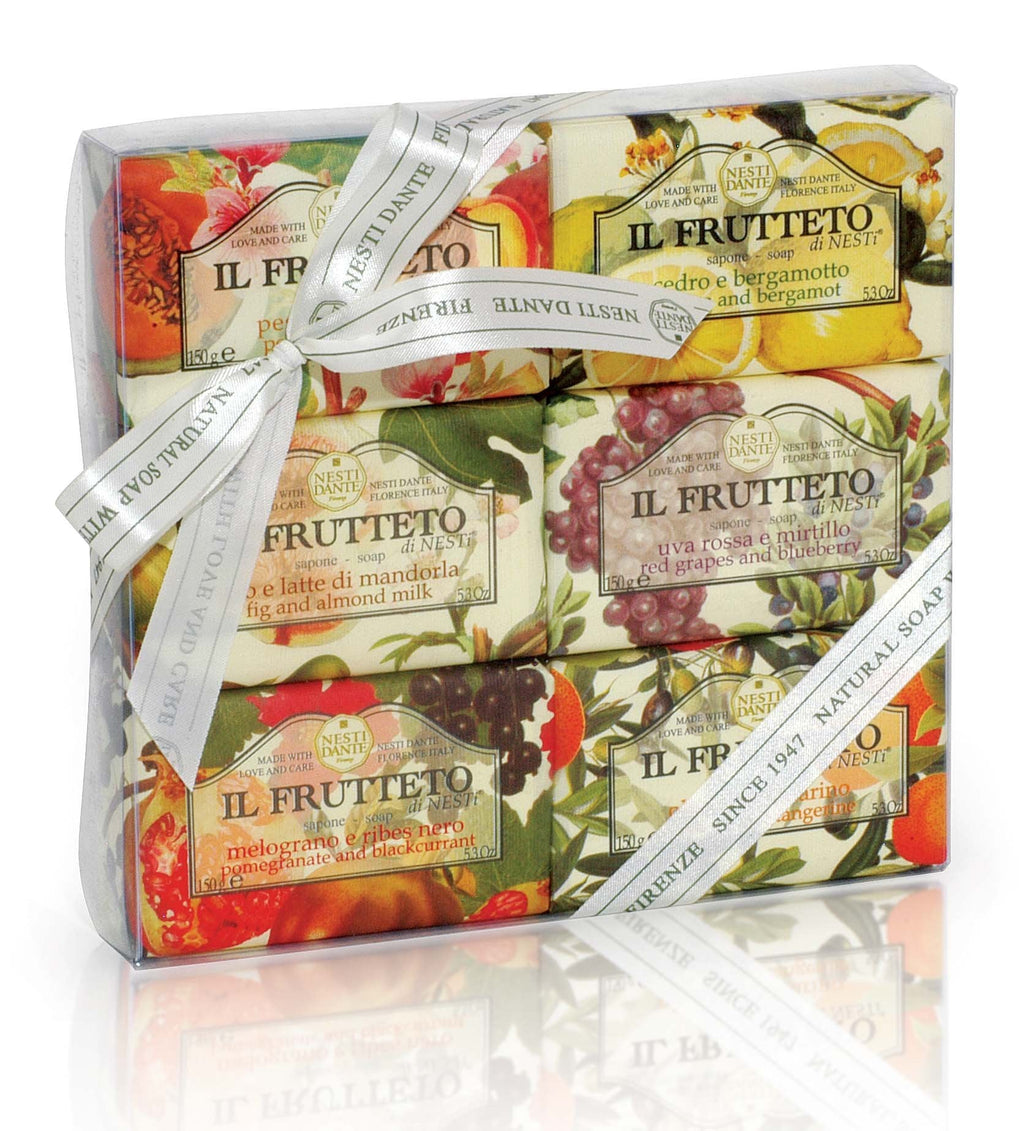 Nesti Dante IL Frutteto Soaps Gift Set – 6 x 5.3 oz