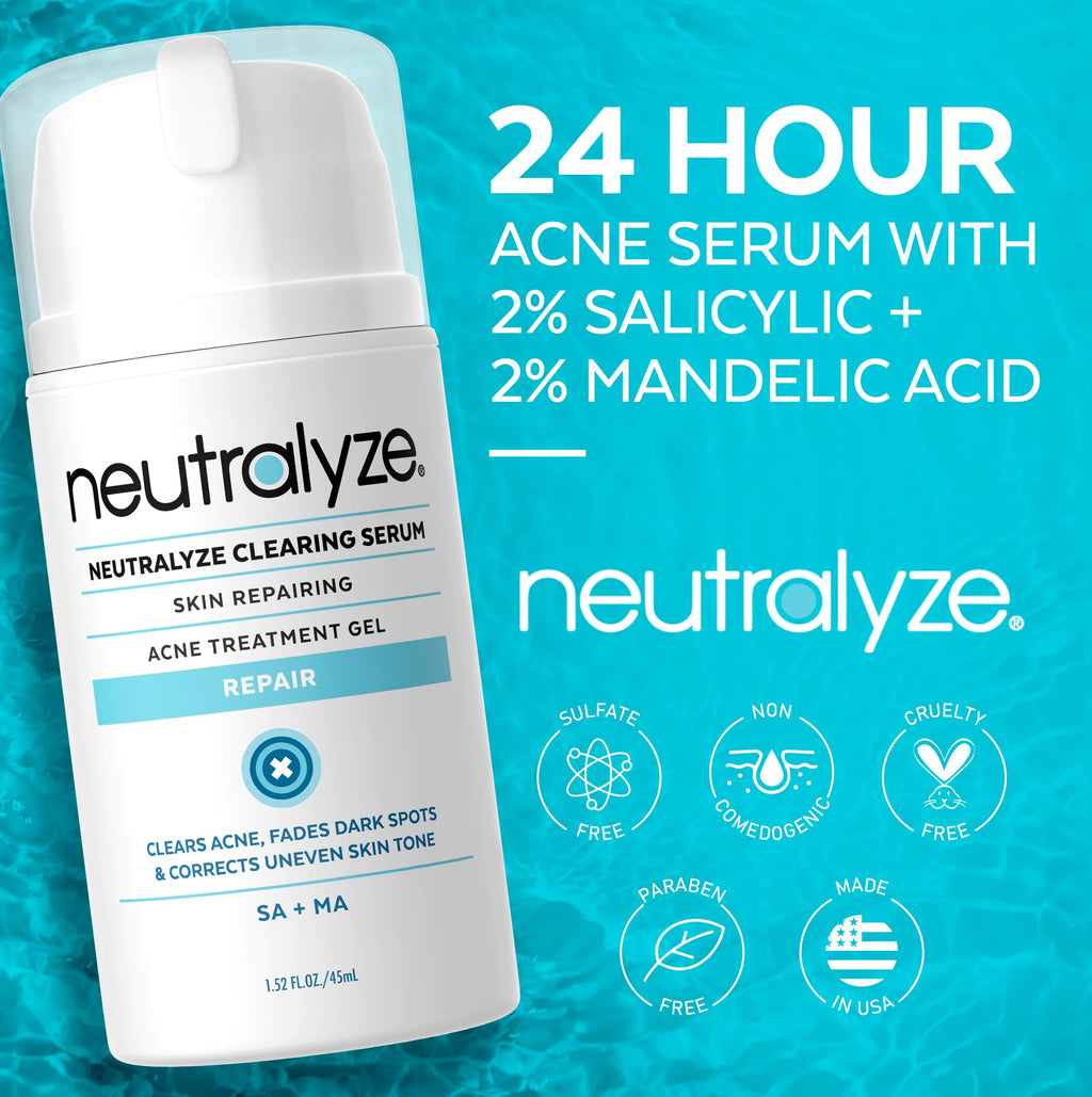 Neutralyze Moderate To Severe Acne Treatment Kit 2.0 – Clearing Serum & Synergyzer
