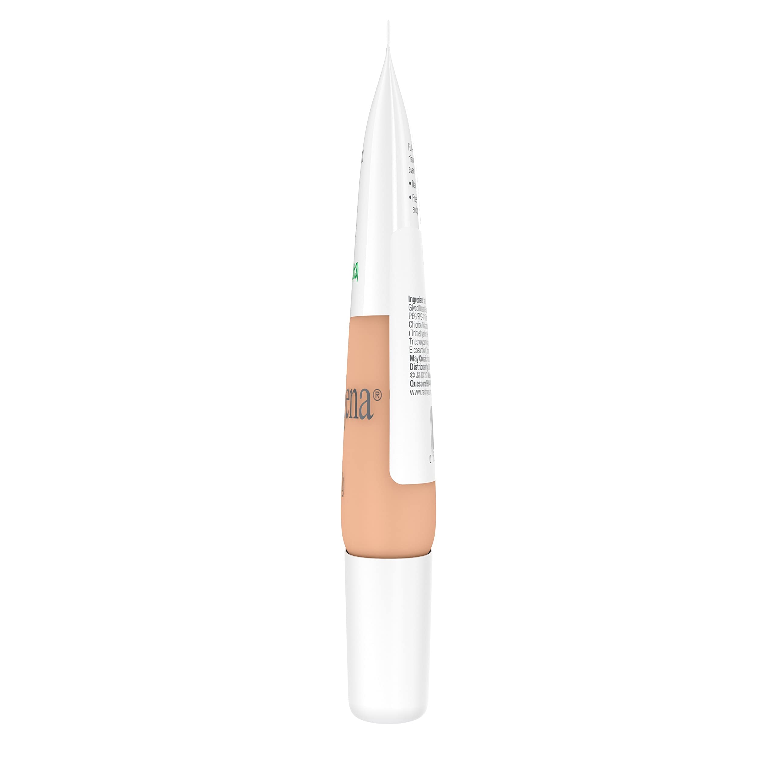Neutrogena Clear Coverage Flawless Matte CC Cream – Full Coverage, Oil-Free, Sand 4.0