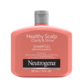 Neutrogena Exfoliating Healthy Scalp Clarifying Shampoo for Oily Hair & Color-Treated Hair | Pink Grapefruit, pH-Balanced, Sulfate-Free, 12 Fl Oz