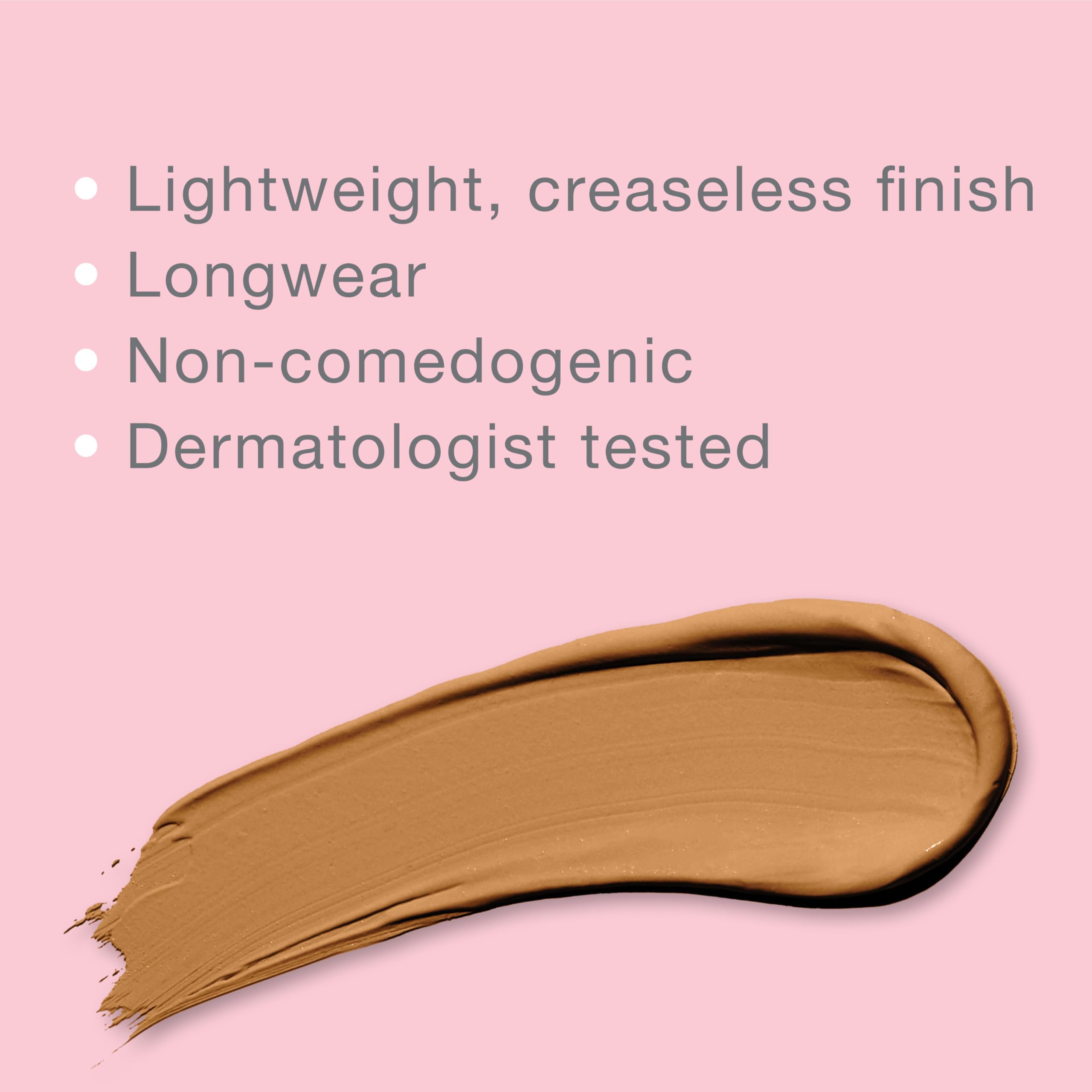 Neutrogena Healthy Skin Radiant Brightening Cream Concealer – Lightweight, Non-Comedogenic (Cashew Light/Medium 03, 0.24 oz)