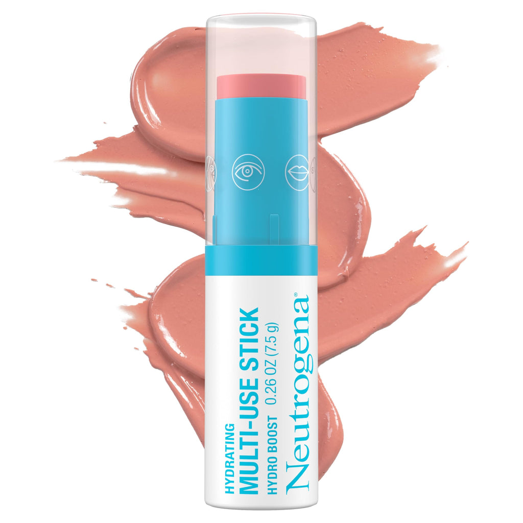 Neutrogena Hydro Boost Hydrating Multi-Use Makeup Stick – Soft Pink, 0.26 oz