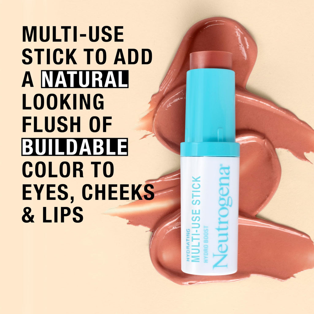 Neutrogena Hydro Boost Hydrating Multi-Use Makeup Stick – Soft Pink, 0.26 oz