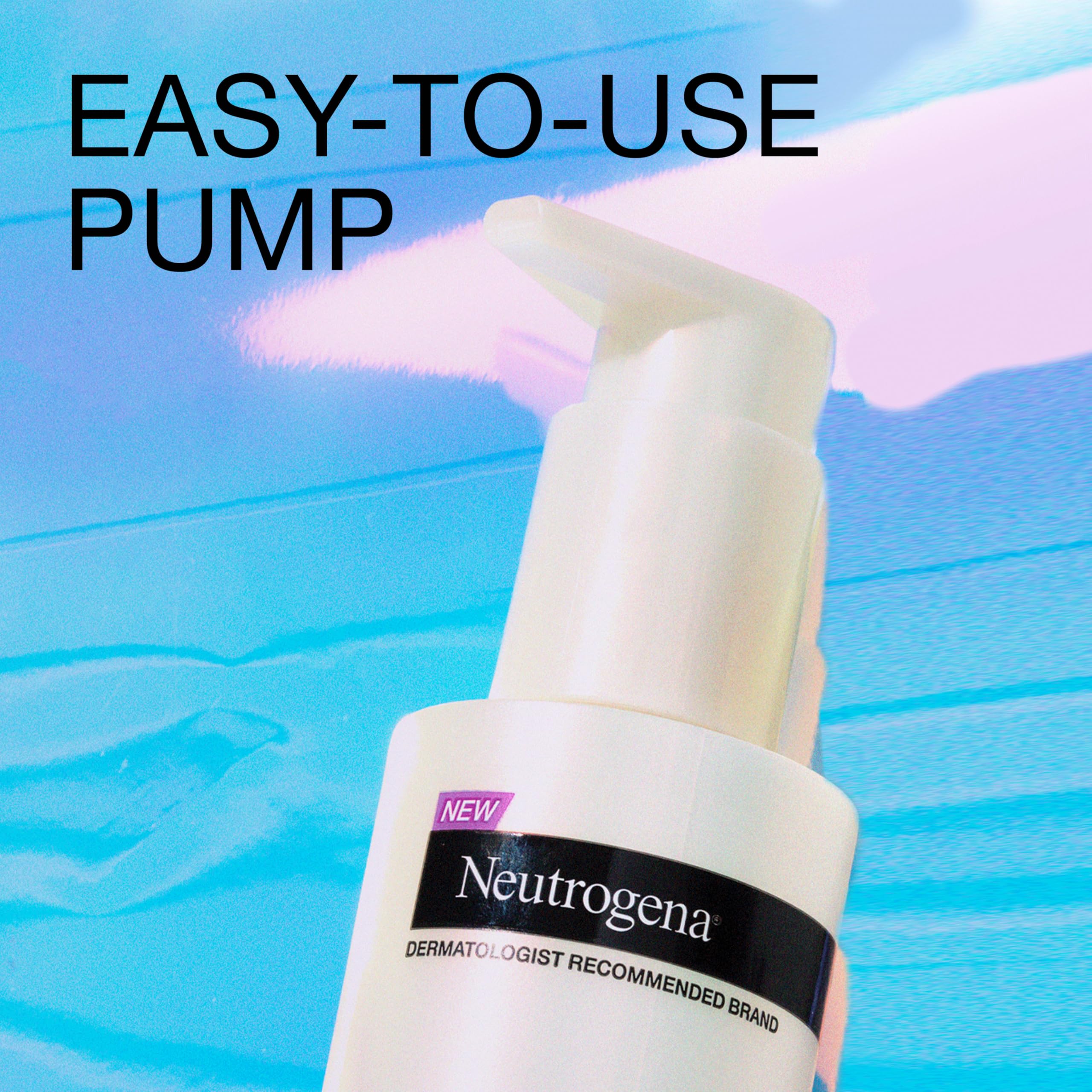 Neutrogena Makeup Melting Jelly Cleanser — Oil-Free Eye & Face Remover with 7% Emollient-Vitamin Complex, 6.3 fl oz