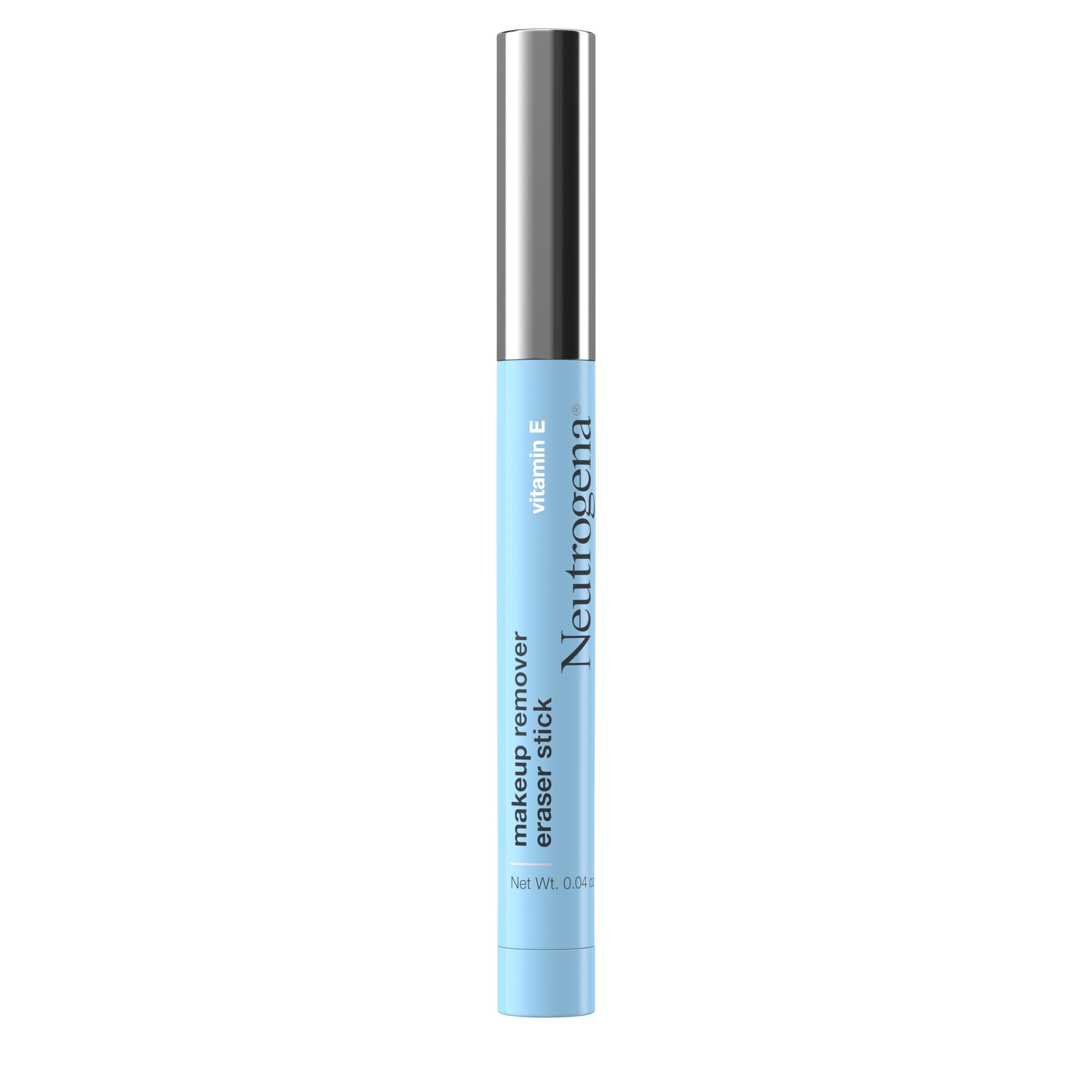 Neutrogena Makeup Remover Eraser Stick with Vitamin E – Travel-Size Gel Pen for Precise Touch-Ups