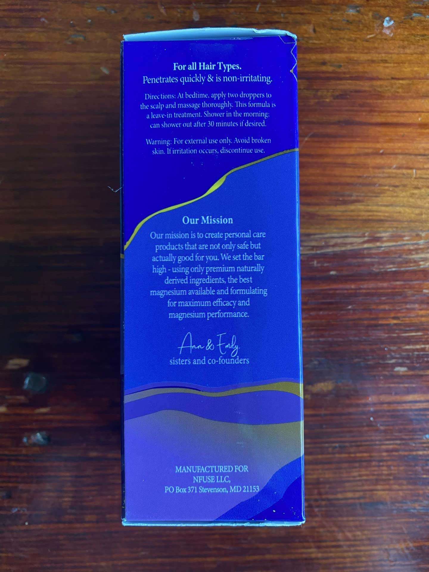 nfuse NightCap Hair Growth Serum with Melatonin, Peptides & Magnesium — Fragrance-Free Sleep Support for All Hair Types