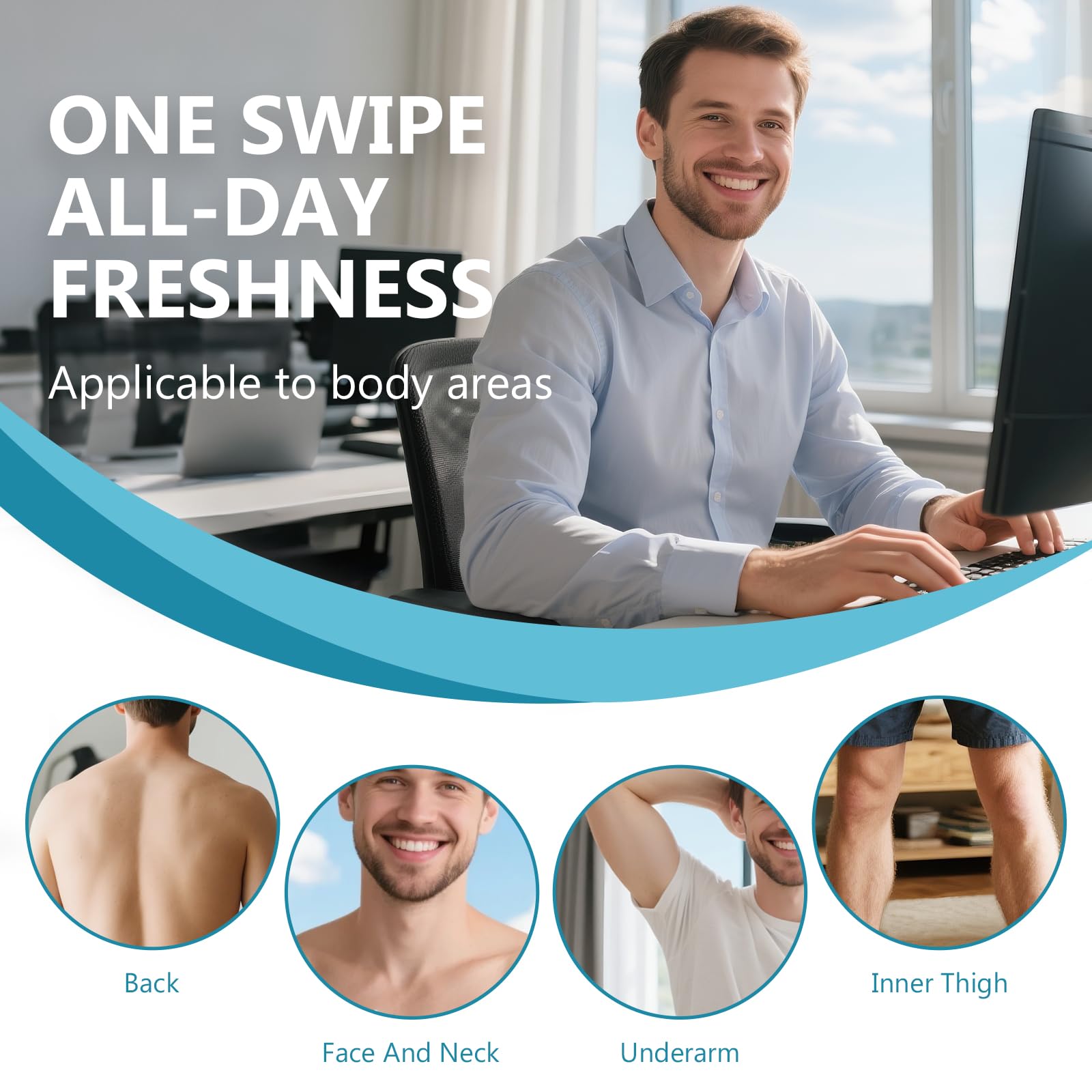 NHZ Antiperspirant Sweat-Absorbing Lotion – Fast-Absorbing, Quick-Dry (2.03 fl oz)