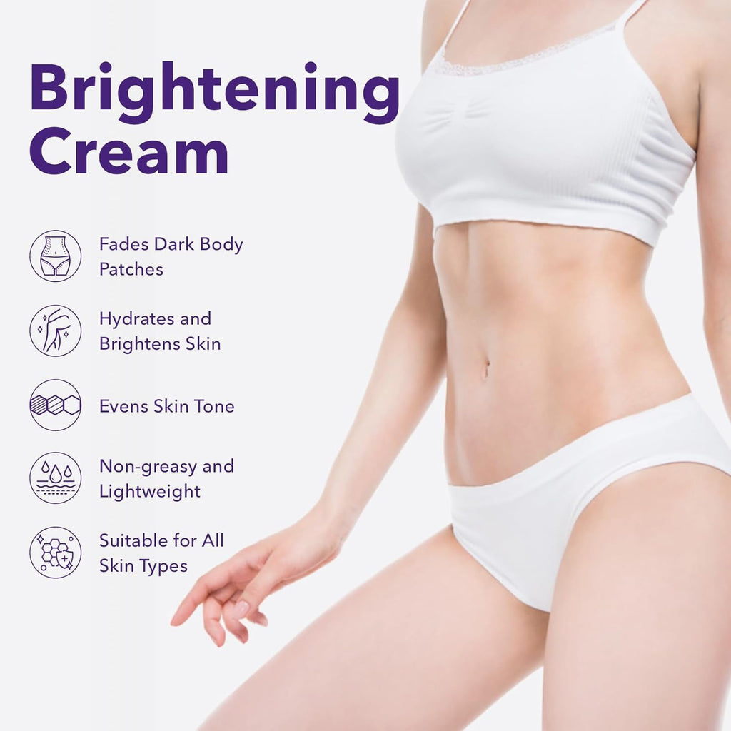 NiceGo Dark Spot Remover Cream with Vitamin C – Body Brightening & Hydration (1.7 fl oz)