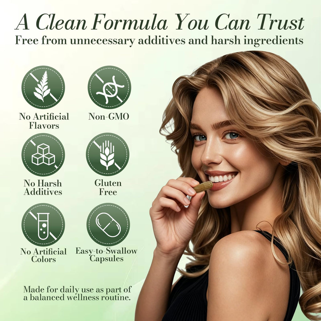 Nichalous Healthy Hair Formula for Women – Silica & Horsetail, 30 Day Supply