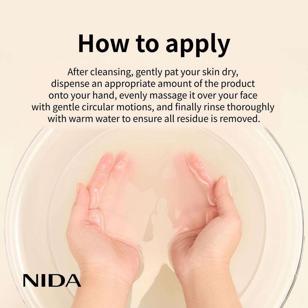 NIDA White Rice Whitehead Exfoliating Serum | 1.69 fl oz (50 ml) | All Skin Types
