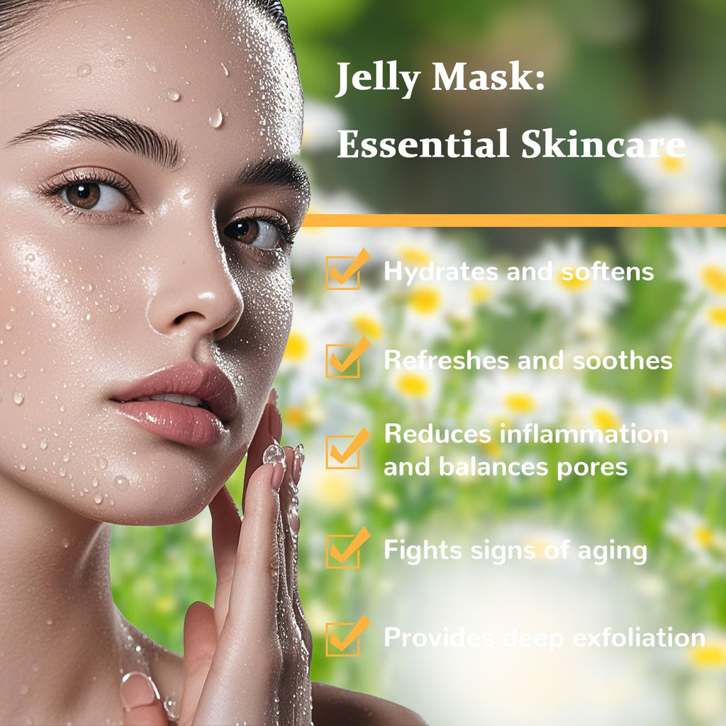 Nielies Chamomile Vajacial Peel-Off Jelly Mask Set – Instant Hydration