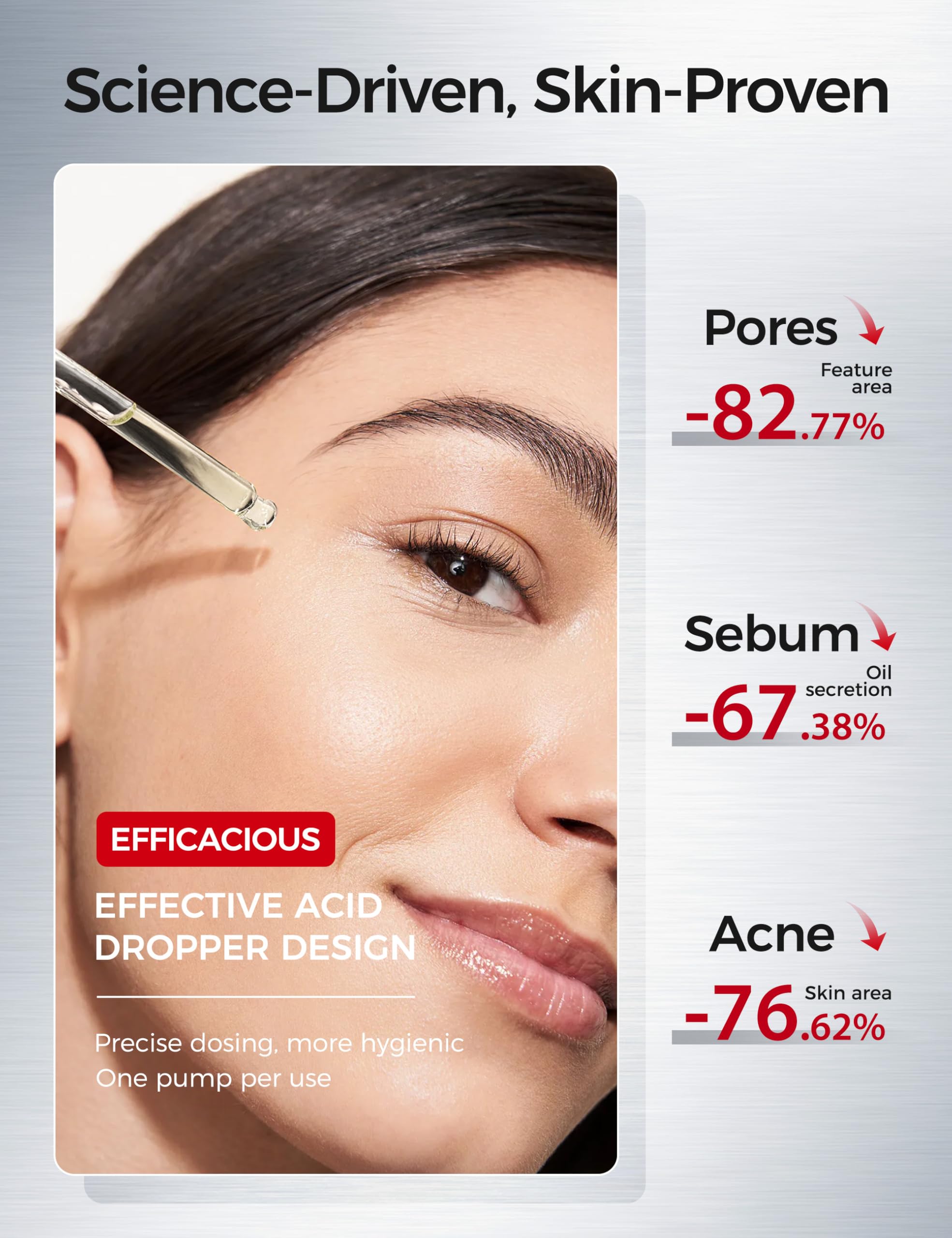 NING DERMOLOGIE 2% Salicylic Acid Serum — Pore Minimizer & Acne Control (1 fl oz)