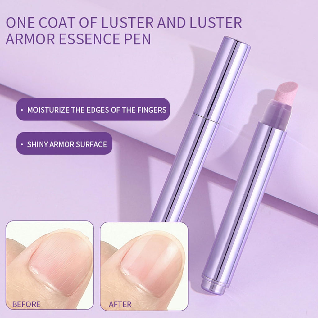 NIQZOPA Ceramic Cuticle Oil Pusher Pen – 3-in-1 Nail Care Kit