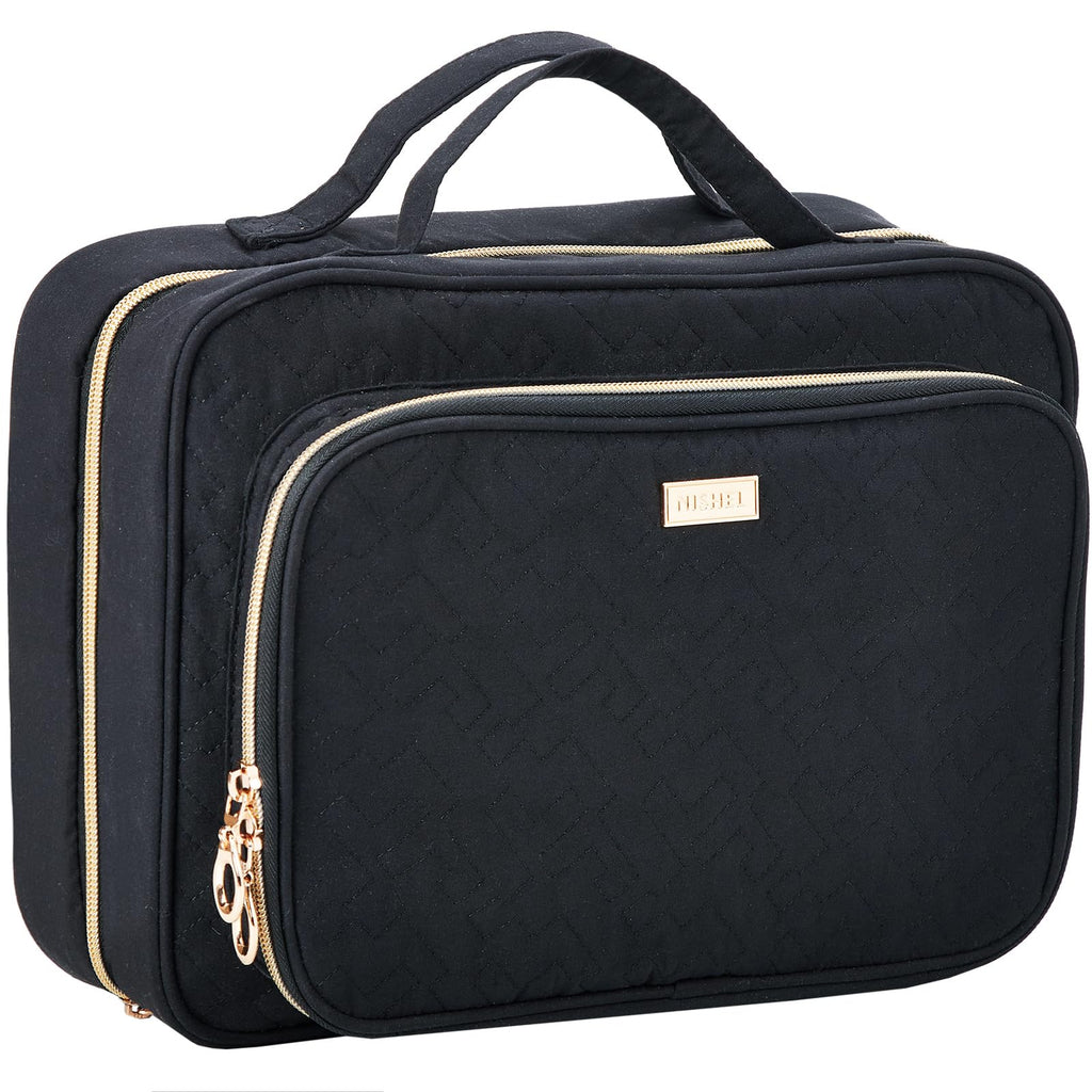 NISHEL Hanging Travel Toiletry Bag | Visible Makeup Organizer