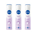 NIVEA Double Effect Anti-Perspirant Spray for Women – 72H Sweat & Odor Protection, Avocado Extract, Alcohol-Free, 200ml, Pack of 3